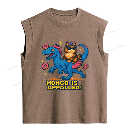 Pagewings Mongo Is Appalled Women's Washed Tank Top