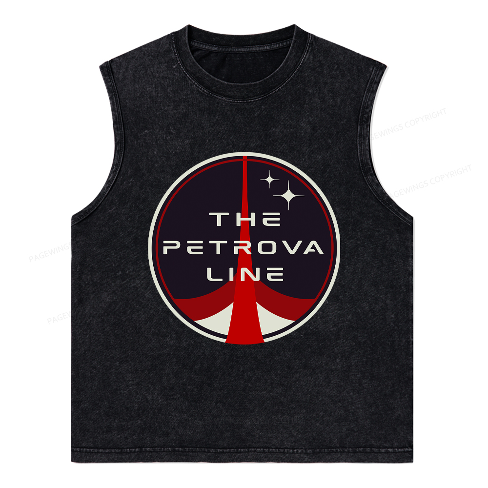 Pagewings The Petrova Line Unisex Washed Tank Top