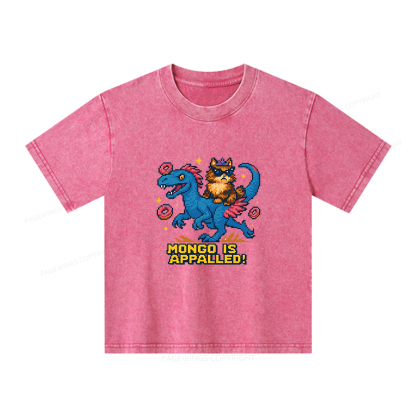 Pagewings Mongo Is Appalled Unisex Kids Washed T-shirt