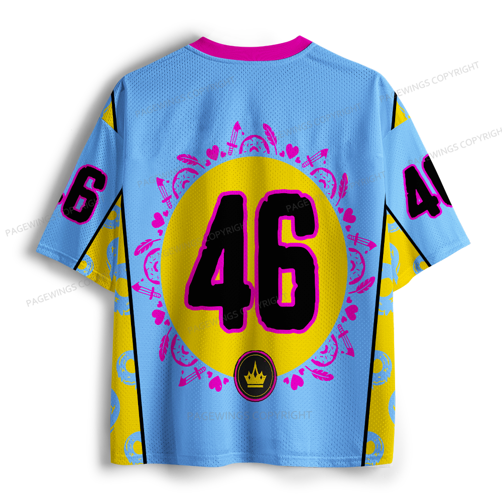 Pagewings You Will Not Break Me Unisex Mesh Jersey