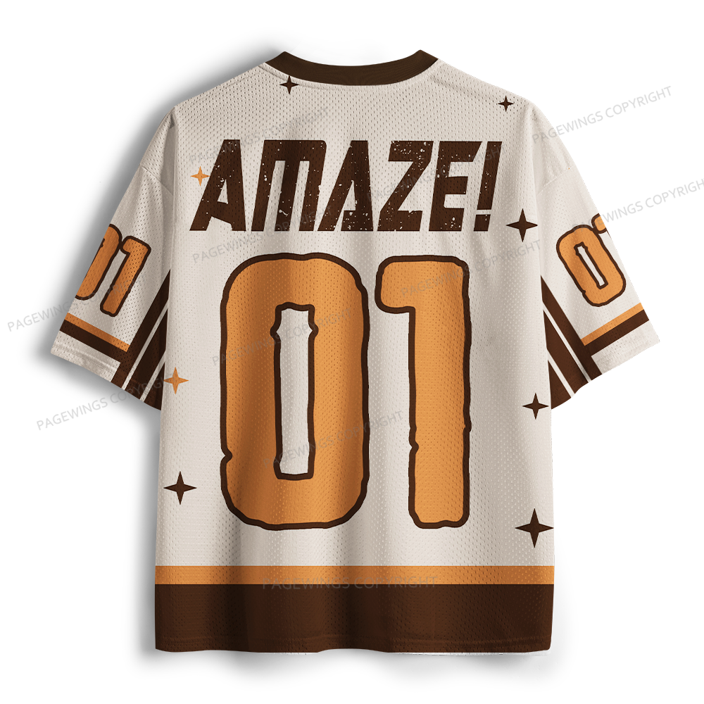 Pagewings Amaze Unisex Mesh Jersey