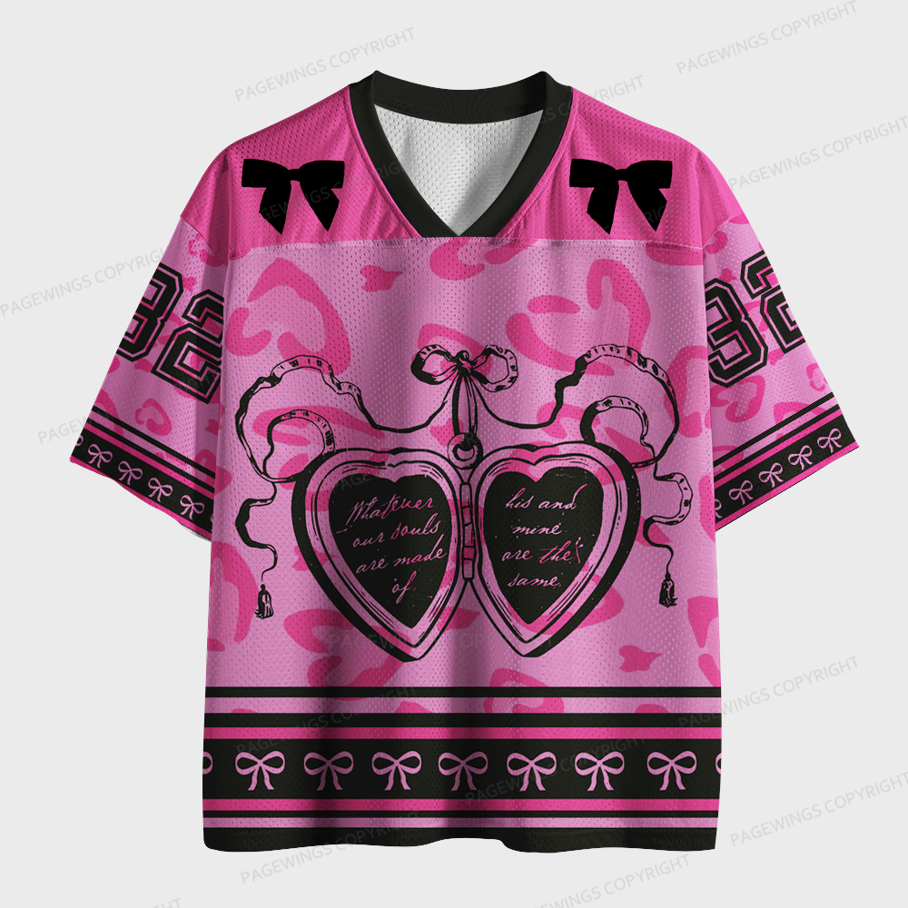 Pagewings Whatever Our Souls Are Made Of Unisex Mesh Jersey