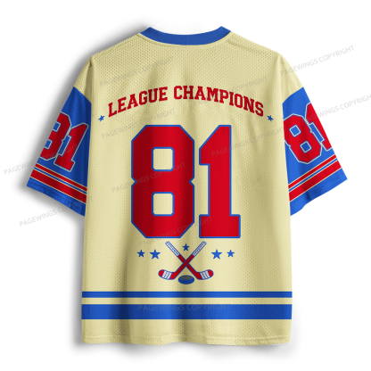 Pagewings Hockey Romance Unisex Mesh Jersey