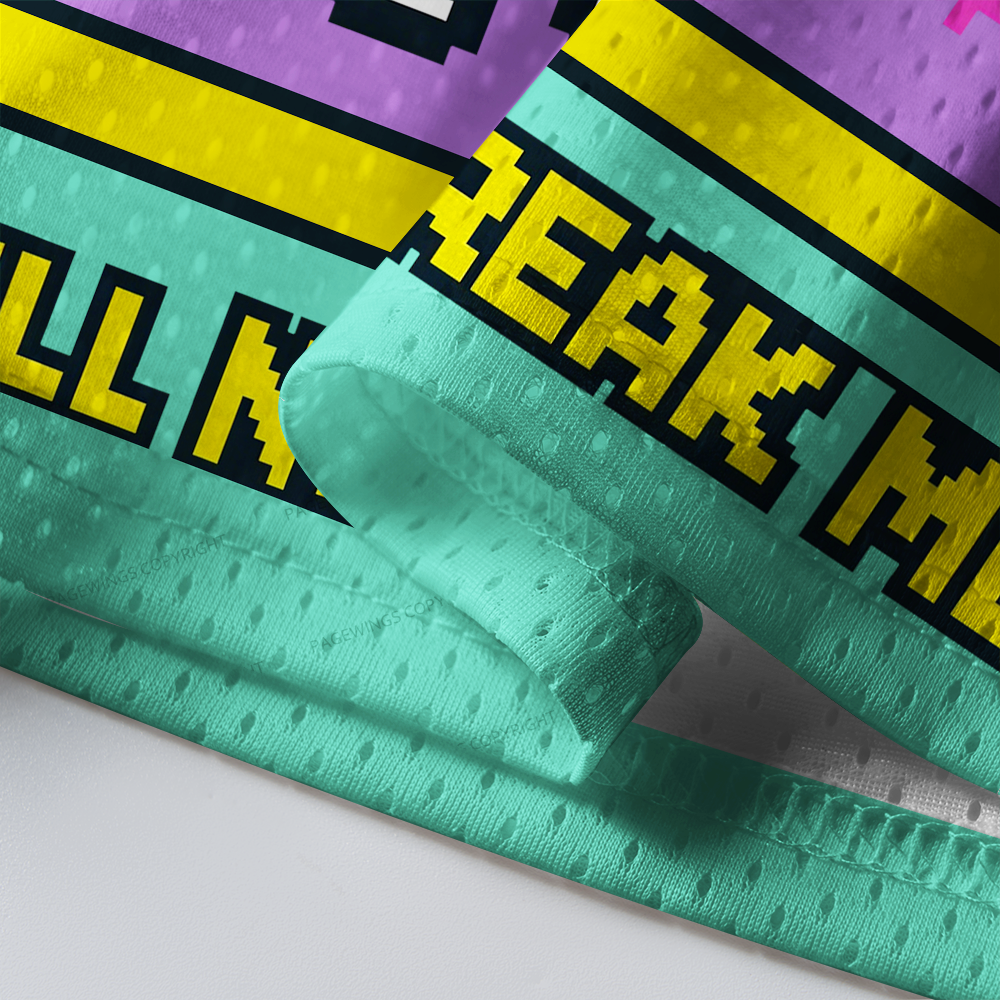 Pagewings You Will Not Break Me Unisex Mesh Jersey