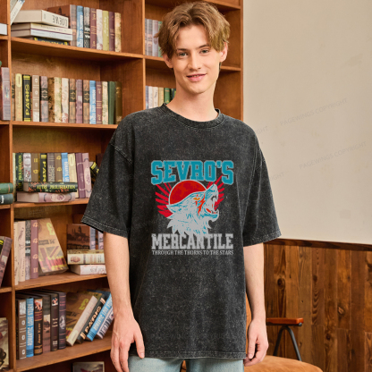 Pagewings Through The Thorns To The Stars Unisex Washed T-shirt
