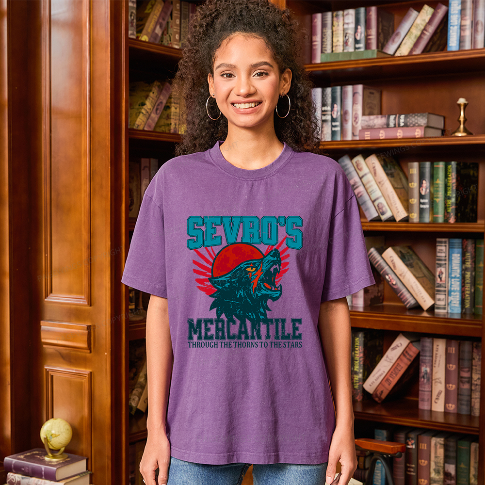 Pagewings Through The Thorns To The Stars Unisex Washed T-shirt