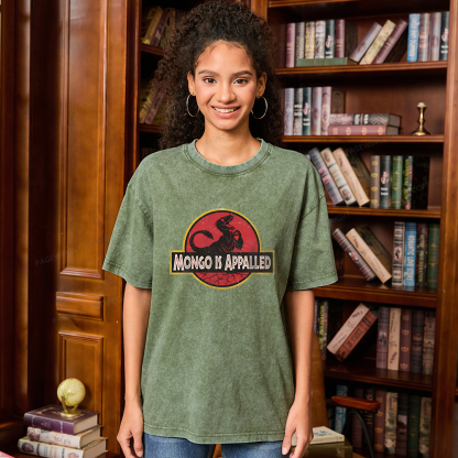 Pagewings Mongo Is Appalled Unisex Washed T-shirt