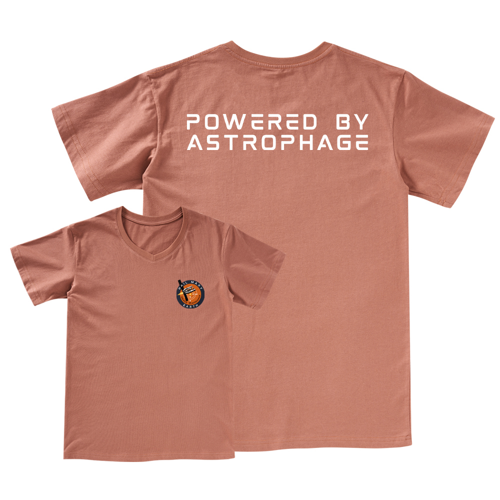 Pagewings Powered By Astrophage V-neck T-shirt
