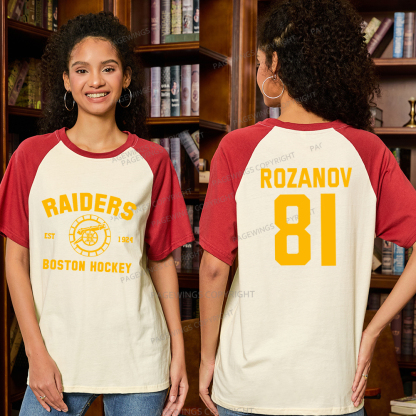Pagewings Romance Novel Lover Raglan T-shirt