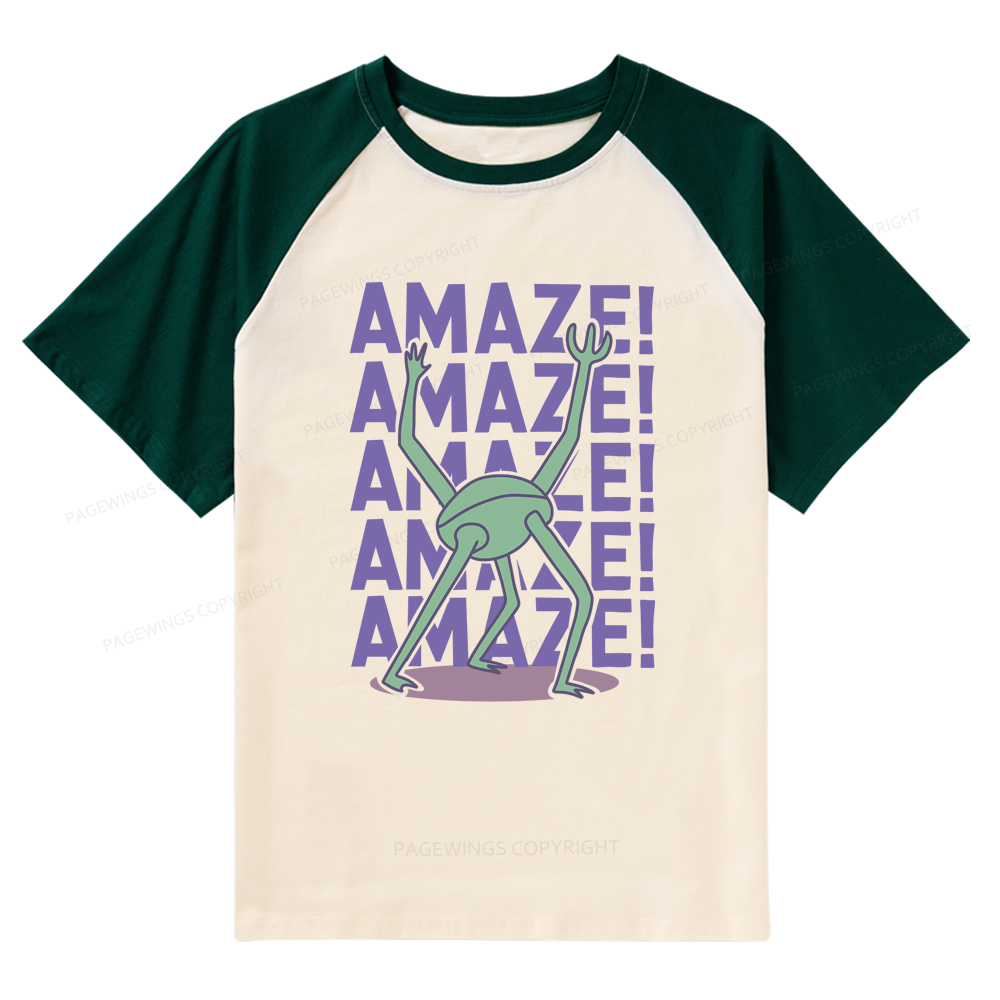 Pagewings Rocky Amaze Raglan T-shirt