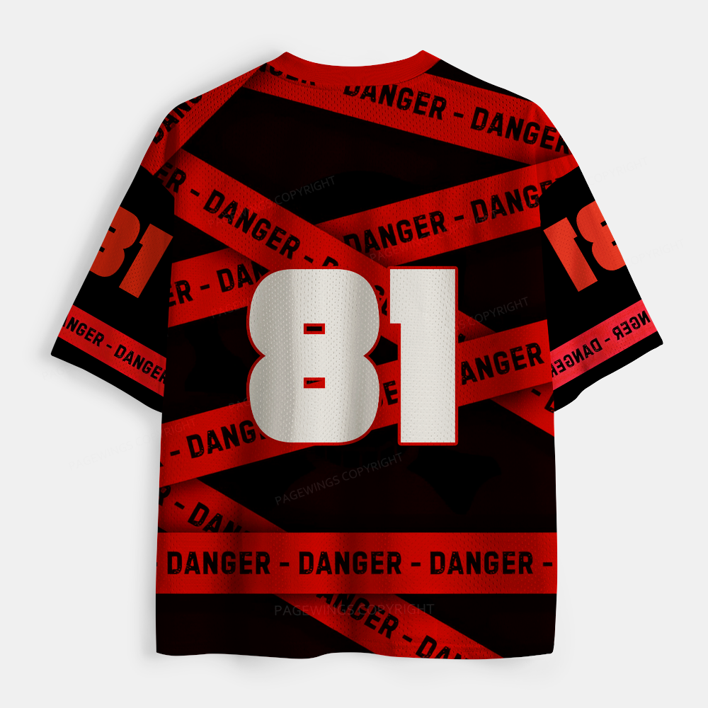 Pagewings Stupid Canadian Wolf Bird Unisex Mesh Jersey