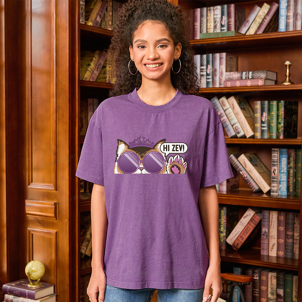 Pagewings Sci-Fi Book Lover Unisex Washed T-shirt