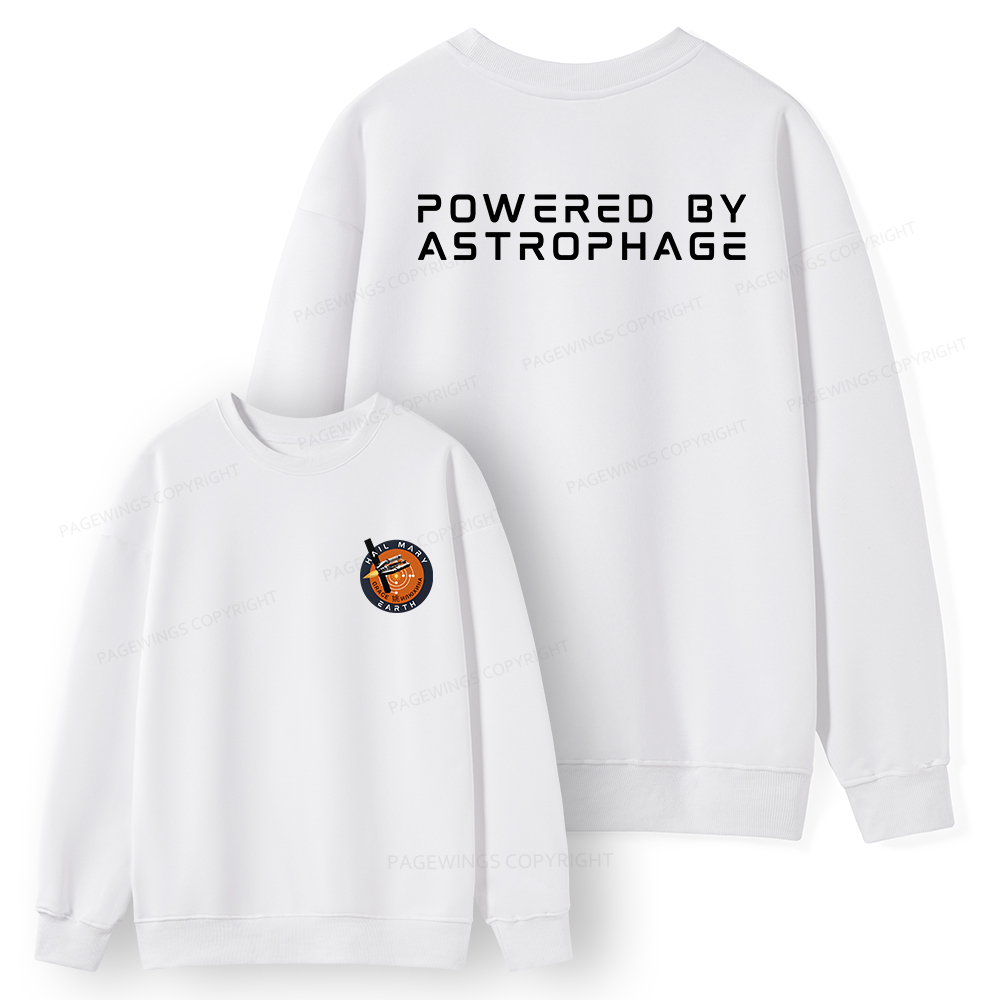 Pagewings Powered By Astrophage Unisex Classic Sweatshirt