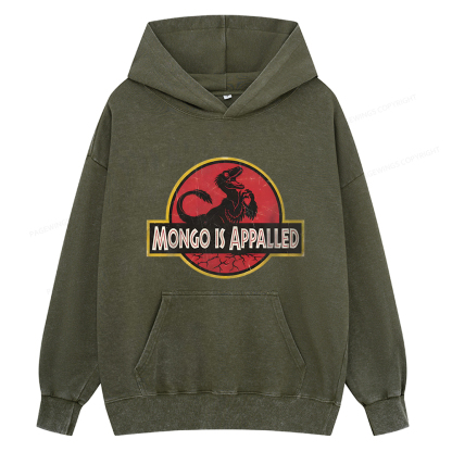 Pagewings Mongo Is Appalled Unisex Washed Hoodie