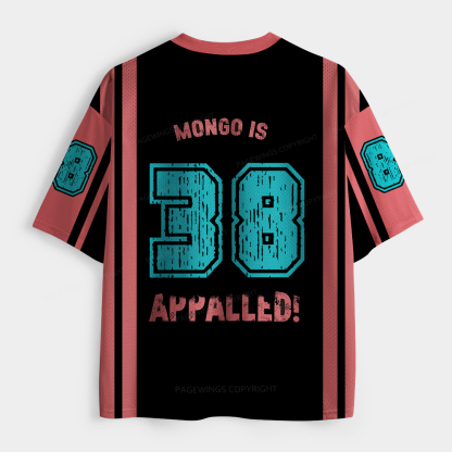 Pagewings Mongo Is Appalled Unisex Mesh Jersey