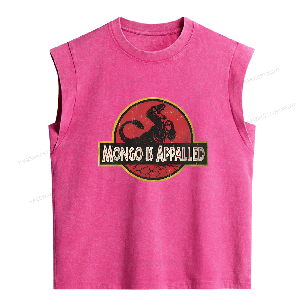 Pagewings Mongo Is Appalled Women's Washed Tank Top