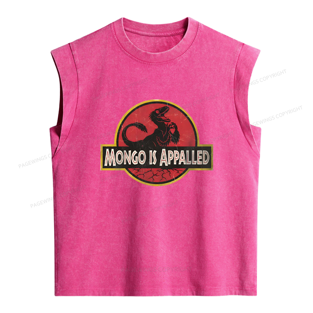 Pagewings Mongo Is Appalled Women's Washed Tank Top