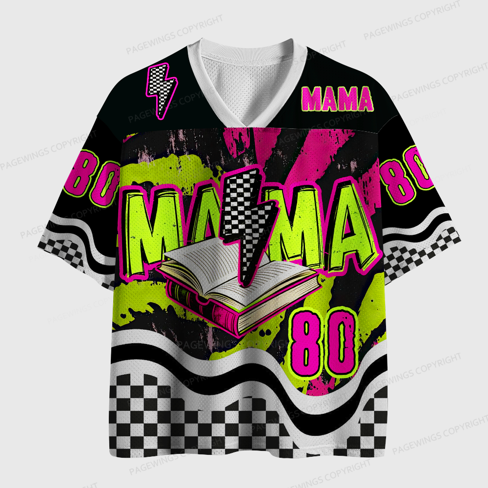 Pagewings Mama Unisex Mesh Jersey
