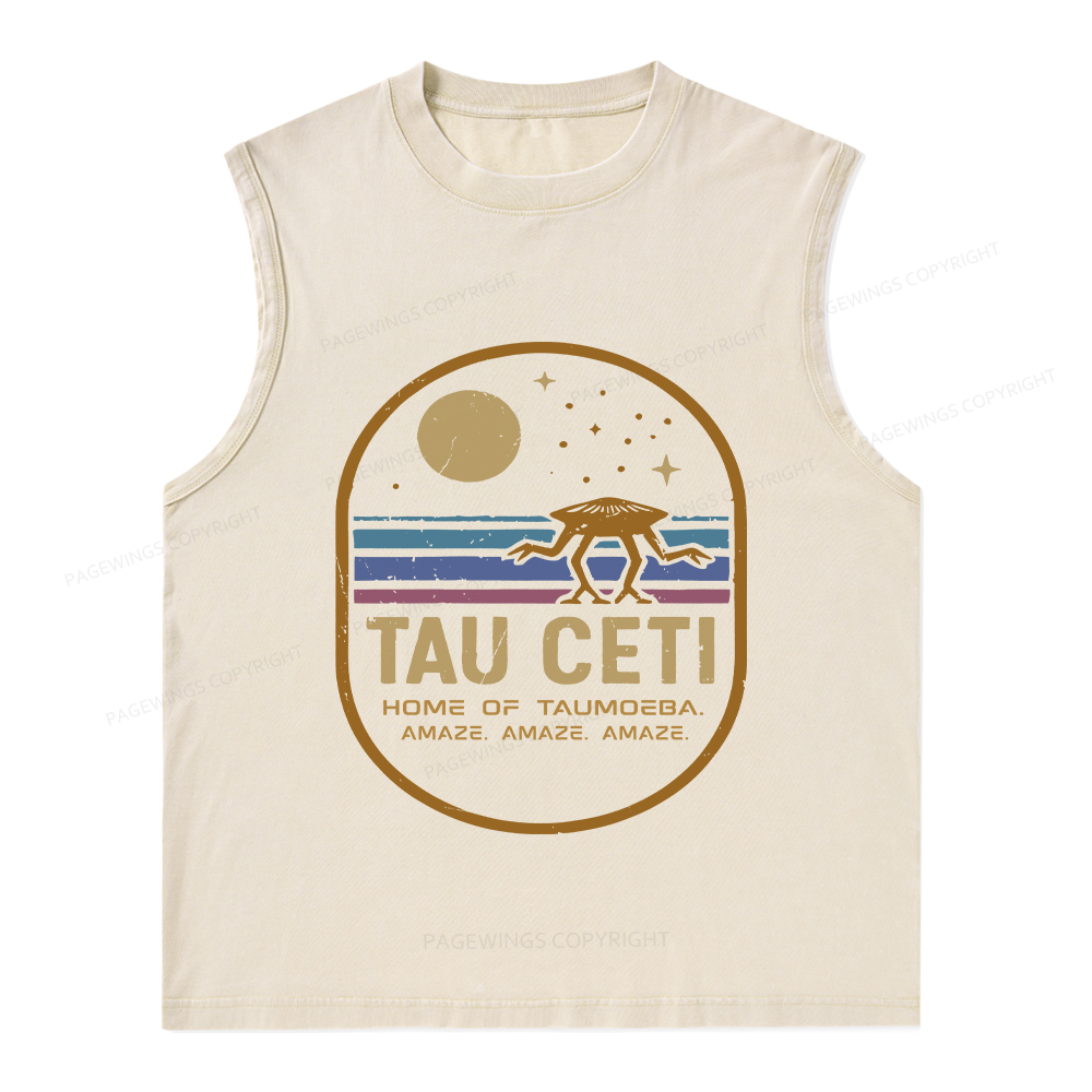 Pagewings Amaze Unisex Washed Tank Top