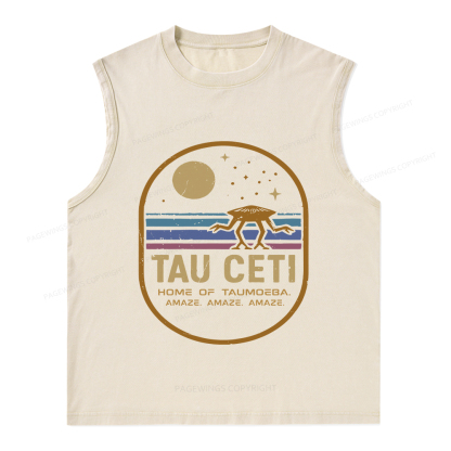 Pagewings Amaze Unisex Washed Tank Top