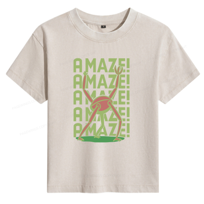 Pagewings Rocky Amaze Women's Washed T-shirt