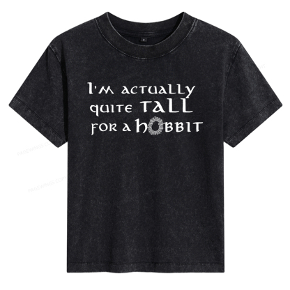 Pagewings I'm Actually Quite Tall Women's Washed T-shirt