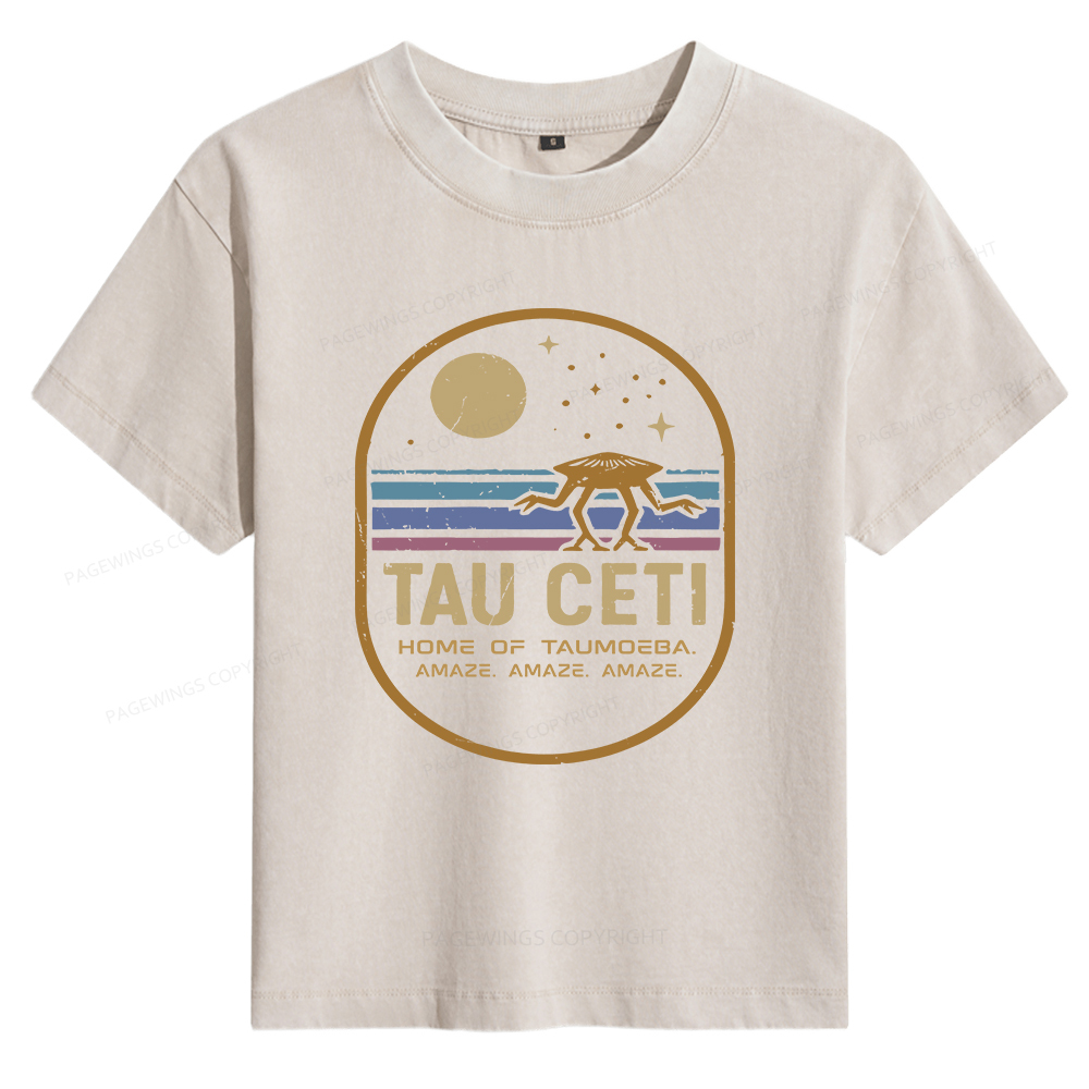 Pagewings Amaze Women's Washed T-shirt