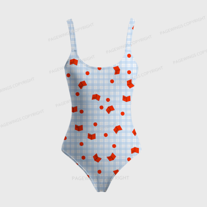 Pagewings Books Lover One-Piece Swimsuit 