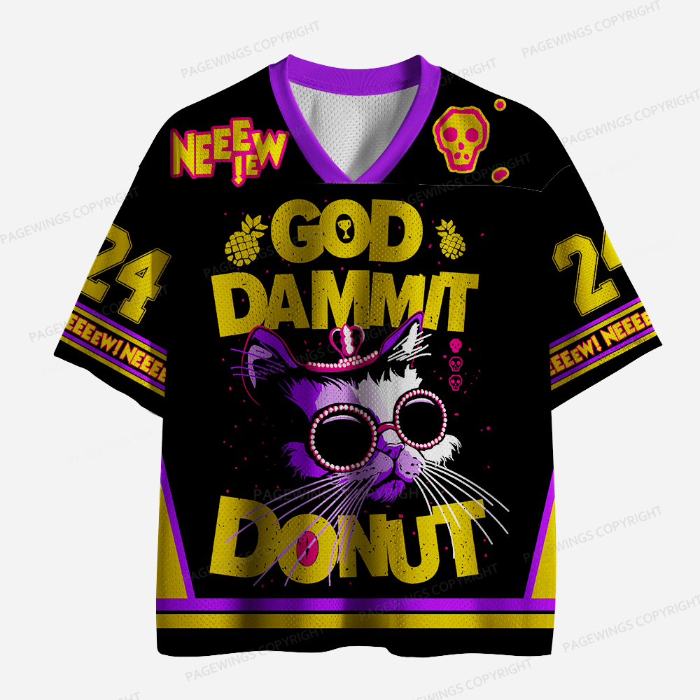 Pagewings Fantasy Books Lover Unisex Mesh Jersey