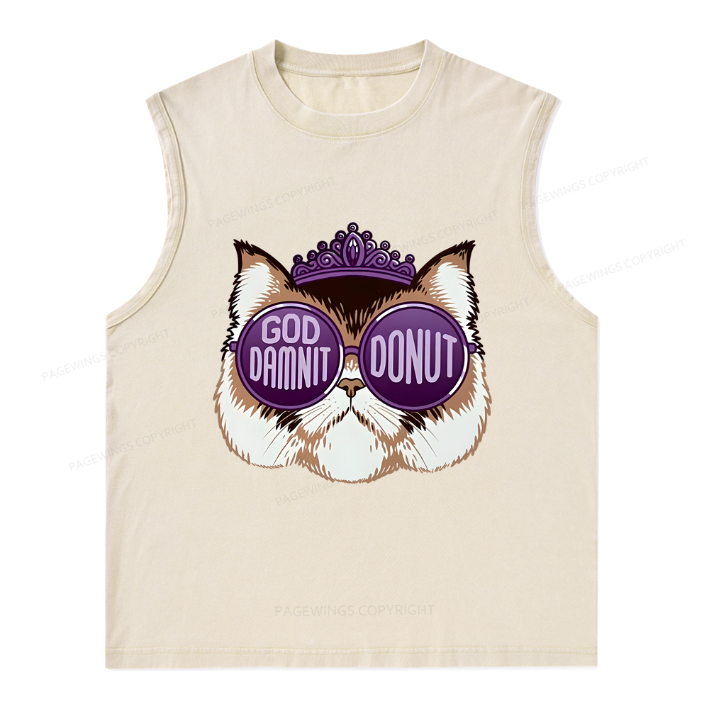 Pagewings Sci-Fi Book Lover Unisex Washed Tank Top