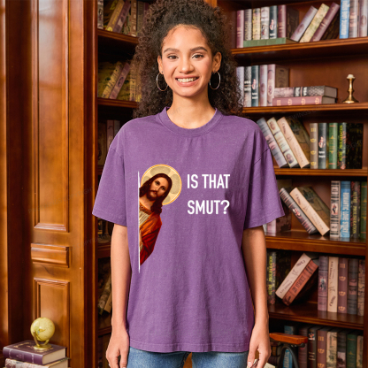 Pagewings Is That Smut Unisex Washed T-shirt