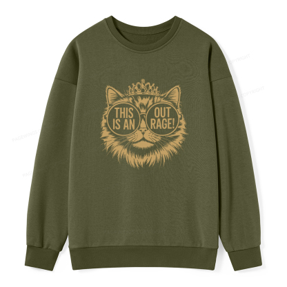 Pagewings This Is An Outrage Unisex Classic Sweatshirt