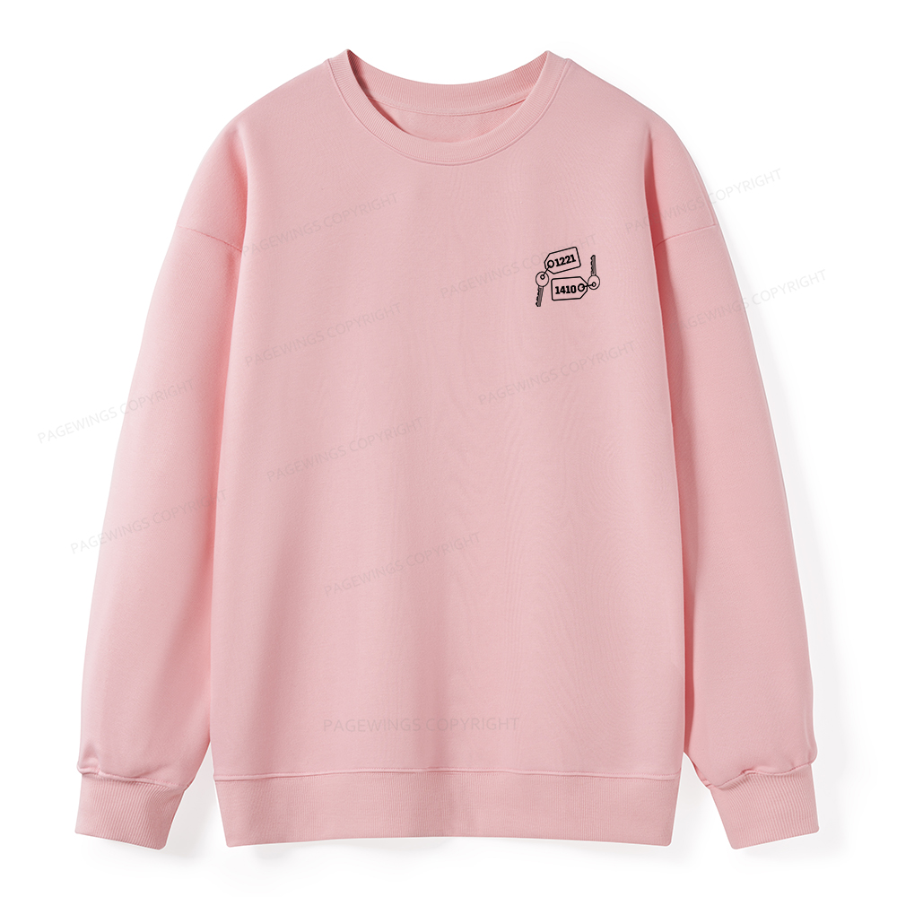 Pagewings Room Numbers Unisex Classic Sweatshirt