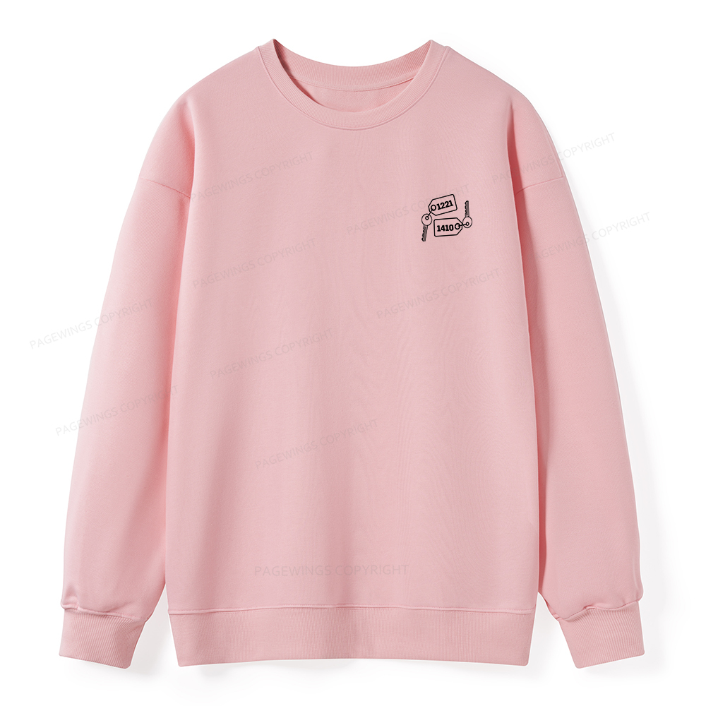 Pagewings Room Numbers Unisex Classic Sweatshirt