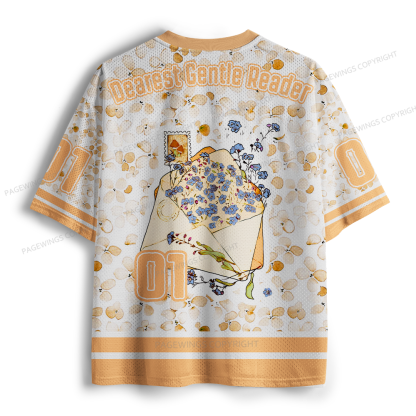 Pagewings Dearest Gentle Reader Unisex Mesh Jersey