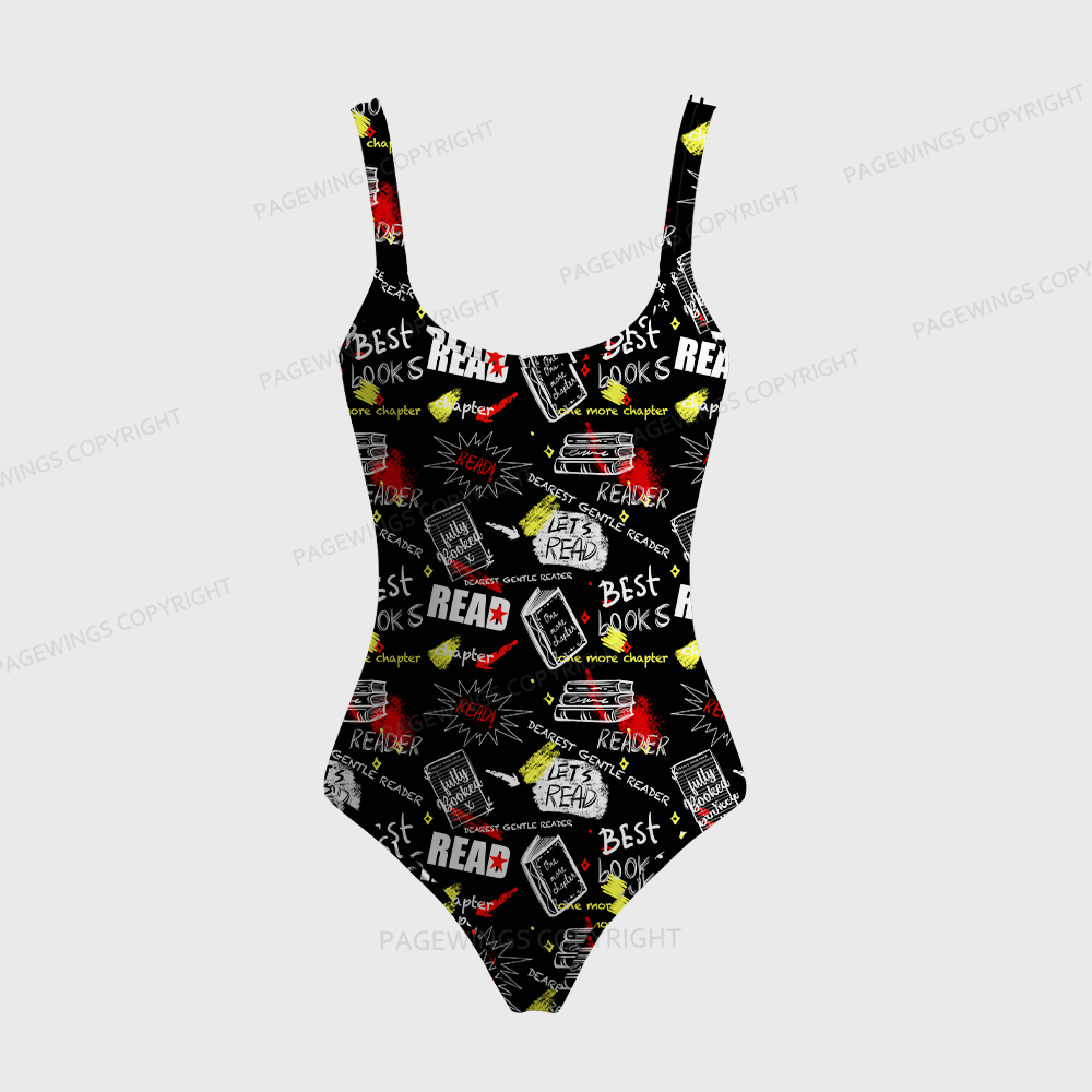 Pagewings Best Books One-Piece Swimsuit 