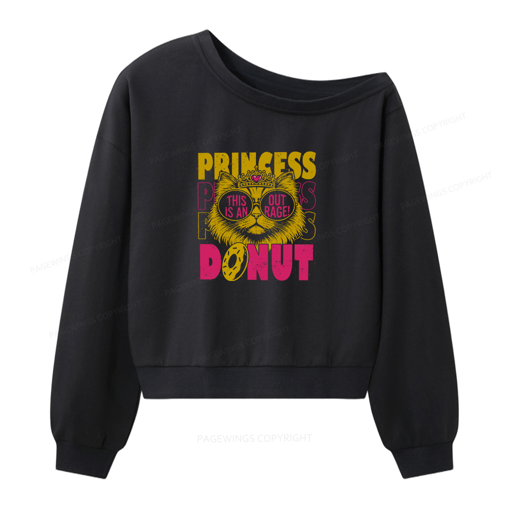 Pagewings New Achievement  Women Off Shoulder Sweatshirt