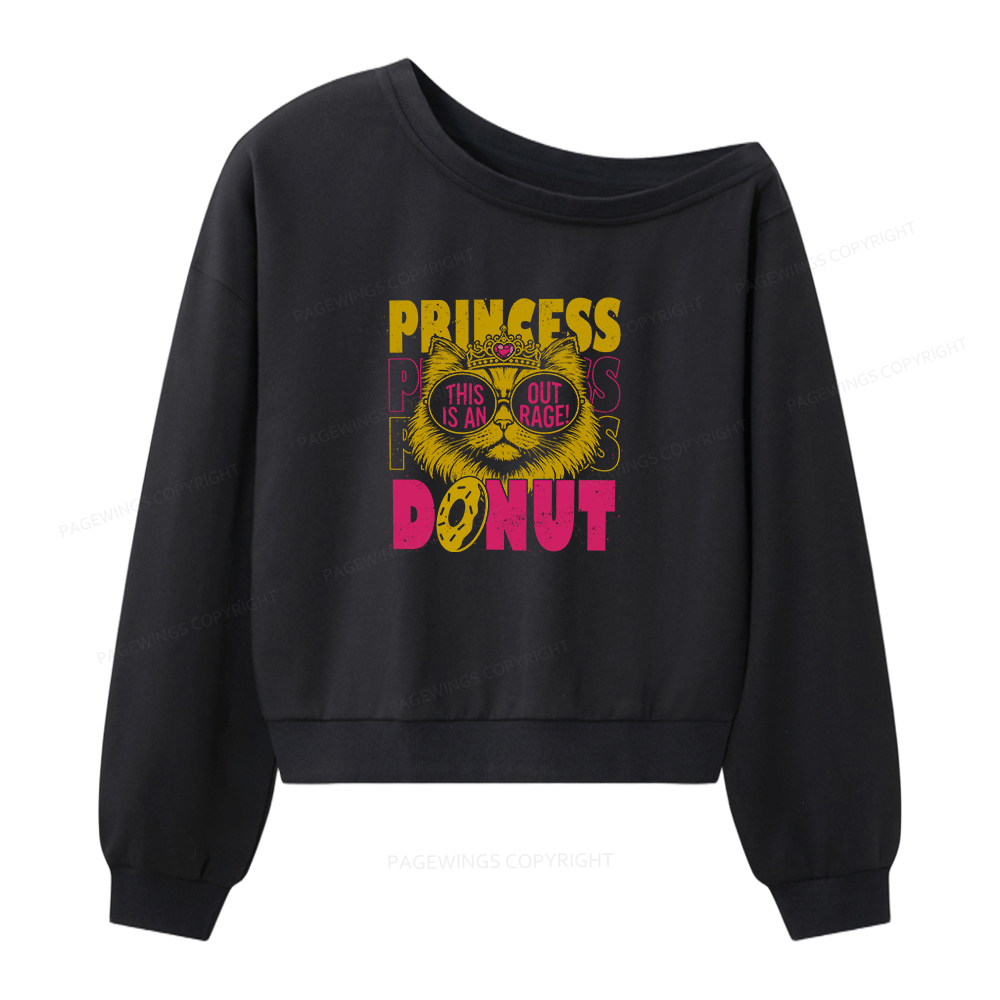 Pagewings New Achievement Women Off Shoulder Sweatshirt