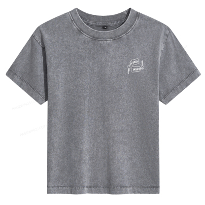 Pagewings Room Numbers  Women's Washed T-shirt