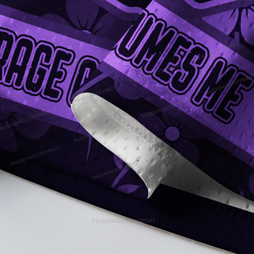 Pagewings Rage Consumes Me Unisex Mesh Jersey