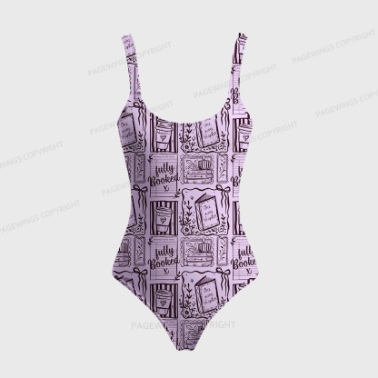Pagewings Fully Booked One-Piece Swimsuit 