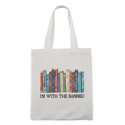 Pagewings I'm With The Banned Gift Tote Bag