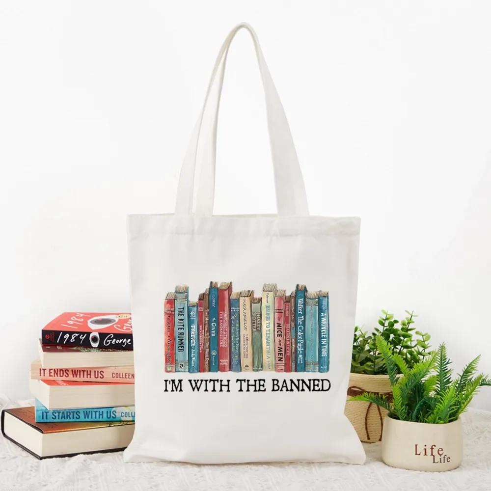 Pagewings I'm With The Banned Gift Tote Bag