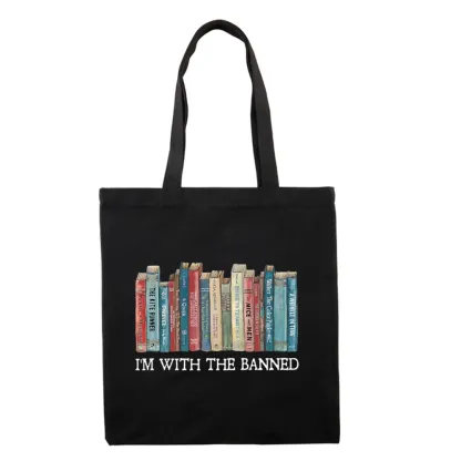 Pagewings I'm With The Banned Gift Tote Bag