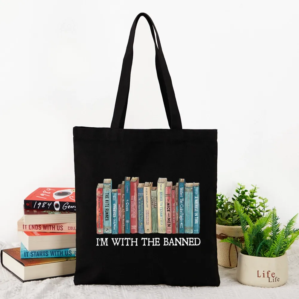 Pagewings I'm With The Banned Gift Tote Bag