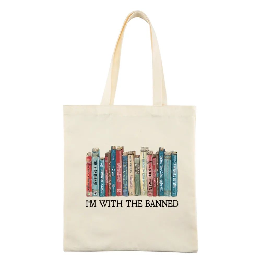 Pagewings I'm With The Banned Gift Tote Bag
