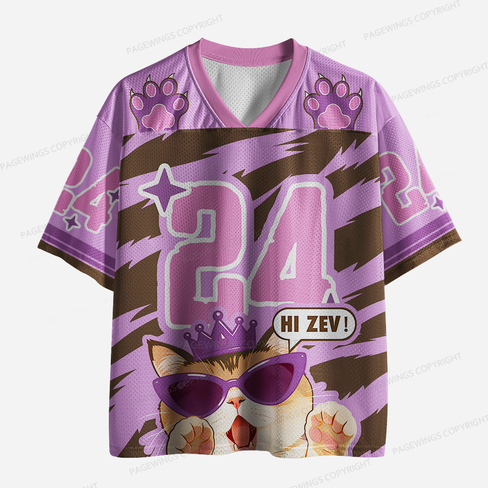 Pagewings Read Sci-Fi Unisex Mesh Jersey