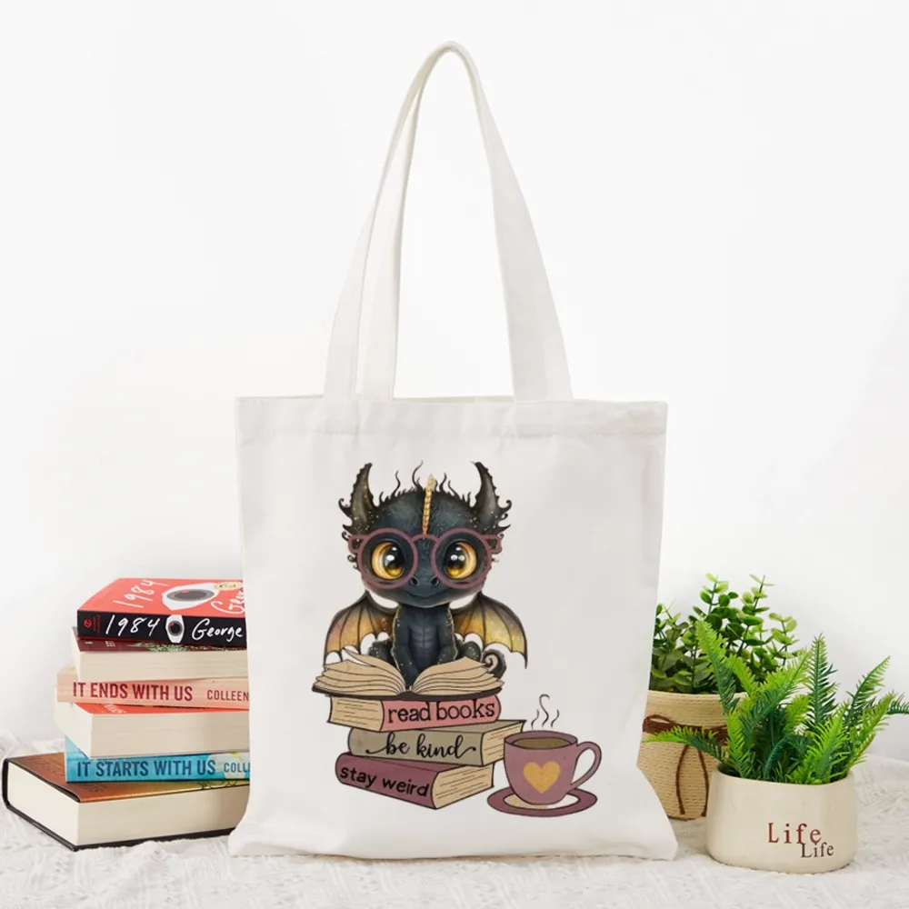 Pagewings Fourth Wing Dargon Gift Tote Bag