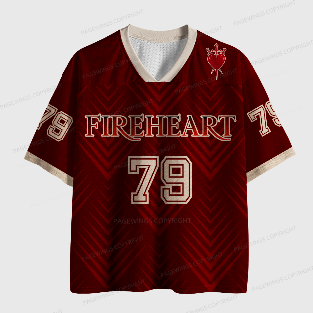 Pagewings Fantasy Bookworm Unisex Mesh Jersey