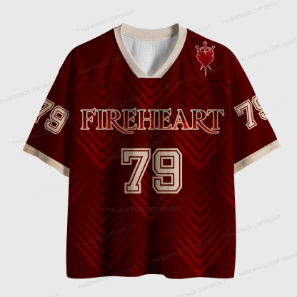 Pagewings Fantasy Bookworm Unisex Mesh Jersey